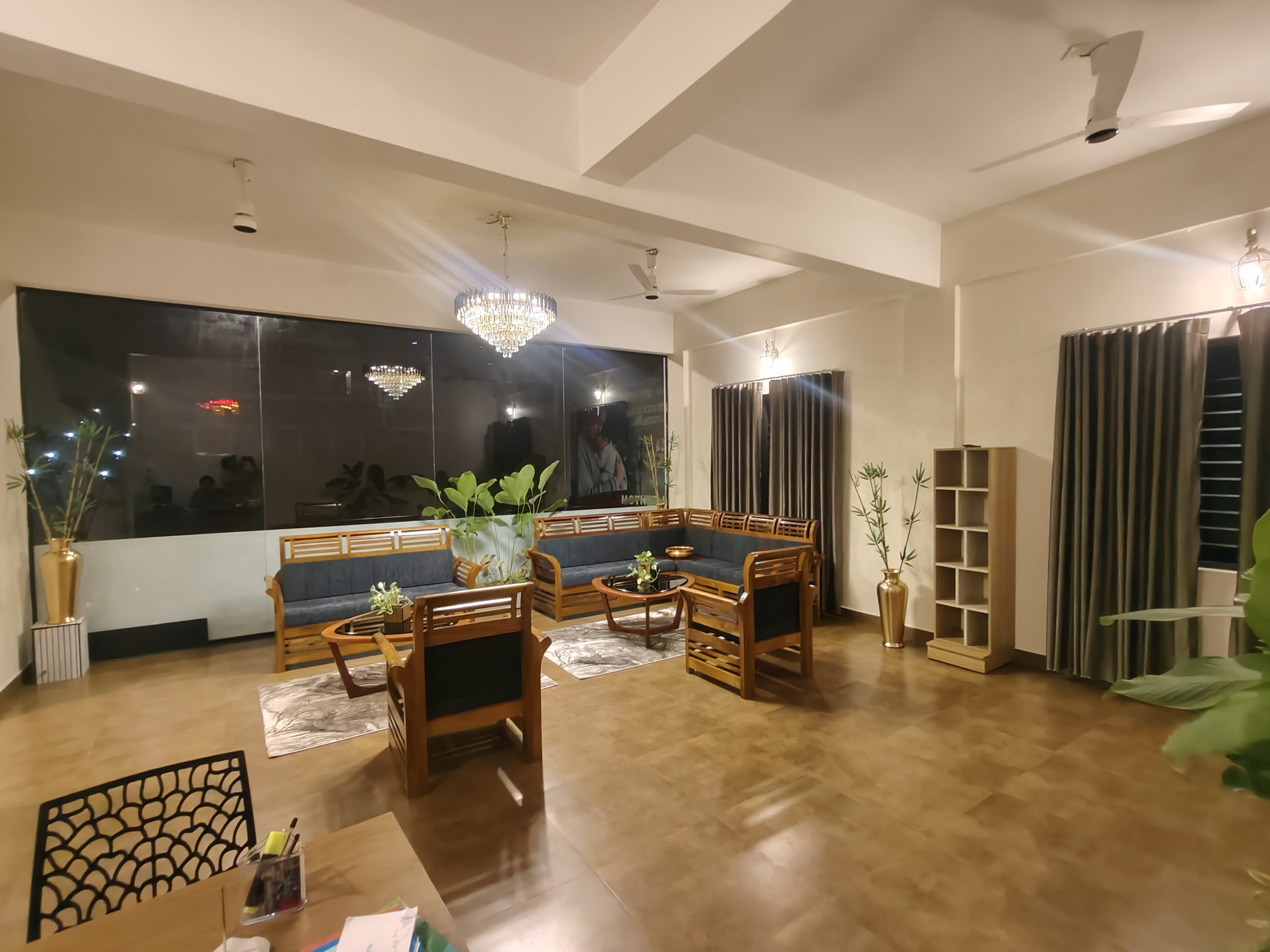 Tranquil Reflection Spaces